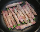 豚肉のアスパラ巻き☆チリ卵ソース作り方3写真