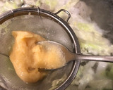 お魚すり身と白菜、長ネギの卵とじお味噌汁作り方7写真