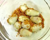 里芋のチキンラーメンまぶし作り方3写真