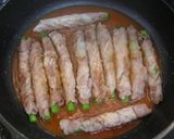 豚肉のアスパラ巻き☆チリ卵ソース作り方4写真
