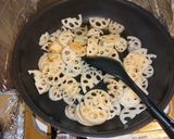 蓮根・豚肉・木耳・卵の中華風炒め作り方3写真