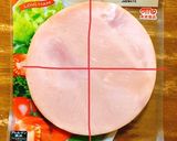 どこから食べてもちゃんとハムエッグ作り方1写真