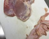 鶏肉のみそマヨ焼き作り方1写真