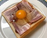 ベーコンエッグピザパン♪（備忘録）作り方5写真