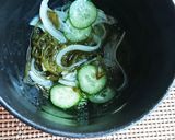 熱々ご飯にぶっかけめかぶ♬作り方2写真