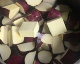さつま芋とりんごのバター煮作り方5写真