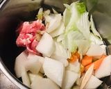 山キノコ缶詰入り芋煮作り方3写真