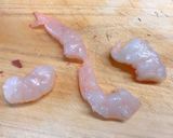 カマンベールチーズにたこと海老をのせて♪作り方2写真