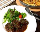 柔らかで美味しい*牛スネ肉赤ワイン煮作り方17写真