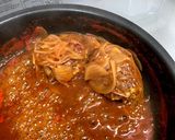 煮込みハンバーグパスタ(残り物リメイク)作り方3写真