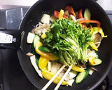 豚バラといろいろ野菜のカラフル炒め作り方5写真