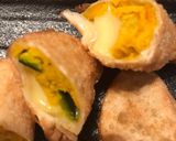 餃子皮DEかぼちゃリメイクチーズ包み揚げ作り方9写真