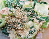 青梗菜のごまとマヨネーズの和え物作り方6写真