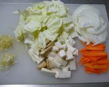 №２３　鶏肉うまうま　味噌野菜炒め作り方4写真