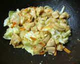 №２３　鶏肉うまうま　味噌野菜炒め作り方8写真