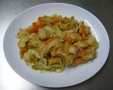 №２３　鶏肉うまうま　味噌野菜炒め作り方9写真