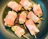 ★牡蠣のベーコン巻き！！バター醤油風味★作り方5写真