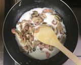 超簡単☆ほうれん草のクリームパスタ♡作り方7写真