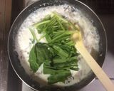 超簡単☆ほうれん草のクリームパスタ♡作り方9写真