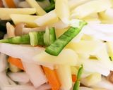 全てレンジトンテキ味青椒肉絲風作り方10写真