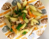 全てレンジトンテキ味青椒肉絲風作り方12写真