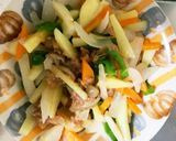 全てレンジトンテキ味青椒肉絲風作り方13写真