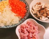 旨ウマ♪生米から作る本格チーズリゾット作り方1写真