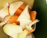 全てレンジ豚こま根菜のちゃんちゃん焼き風作り方9写真