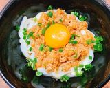 なめたけ玉うどん作り方6写真