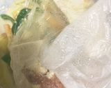 肉詰め豆腐餃子風と野菜のレンジ酒蒸し作り方18写真