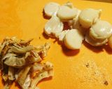 岩のりとほたてのスパゲッティー作り方1写真