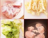 鶏とレタスの煮びたし★あと1品作り方1写真