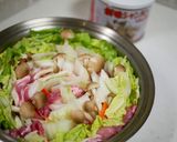 豚肉と白菜のミルフィーユ鍋→〆はラーメン作り方9写真