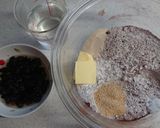 ムッチリ美味しいココアとレーズンベーグル作り方1写真