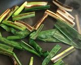 フライパンでネギ焼き　ピリ辛マヨ醤作り方5写真
