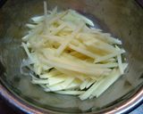 残り物であと１品♪トマトソース☆ポテト作り方1写真