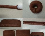 ムッチリ美味しいココアとレーズンベーグル作り方5写真