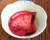 赤かぶのワイン酢漬け作り方5写真