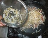 ニラもやし炒め♪簡単ニラもやし丼作り方5写真