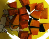 かぼちゃ・キャベツのマヨ粉チーズ和え♪作り方2写真