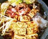 簡単フライパンで！すき焼き風煮作り方3写真