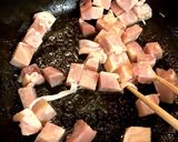 ガーリックハーブのクリームパスタ作り方2写真