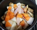 かぶの味噌ミルクスープ作り方2写真