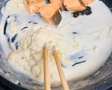 鮭とほうれん草のとろ〜りクリームグラタン作り方6写真