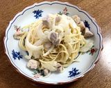 ガーリックハーブのクリームパスタ作り方5写真
