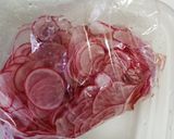 かんたん酢でラディッシュの甘酢浸け作り方2写真
