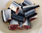 揚げさんまのプルーンソースがけ。作り方1写真