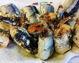 揚げさんまのプルーンソースがけ。作り方6写真