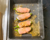 簡単★胡麻香る『ししとうと大葉の肉巻き』作り方3写真