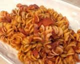 旨味たっぷり！トマトとベーコンのパスタ作り方13写真